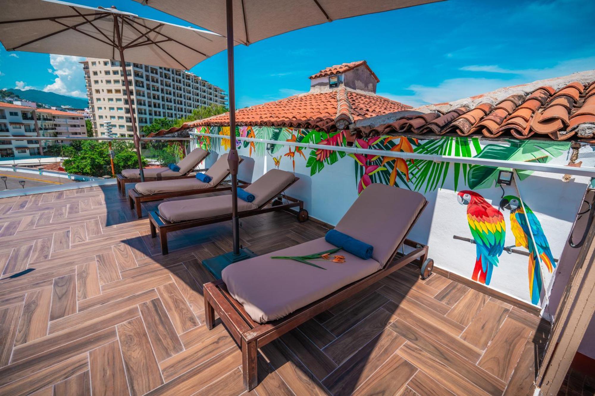 Hotel Encino Malecon Centro ปูแอร์โตบาญาร์ตา ภายนอก รูปภาพ